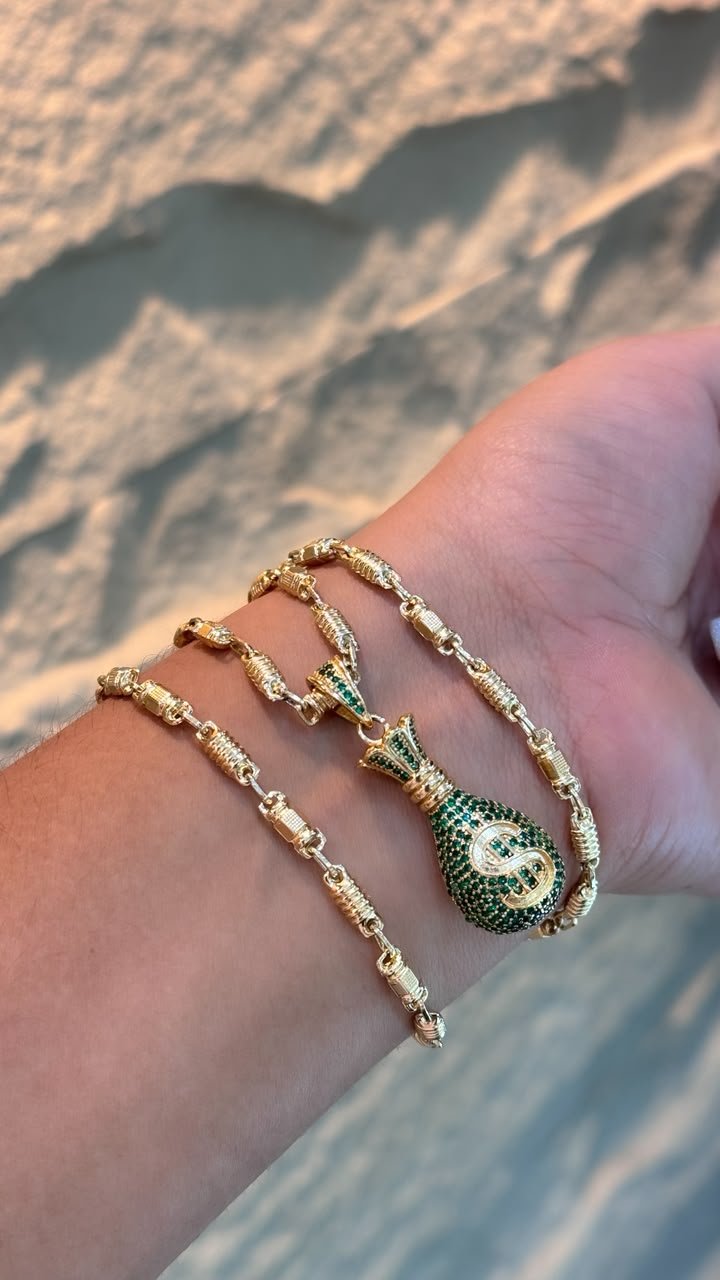 Cadenas de oro laminado 18k