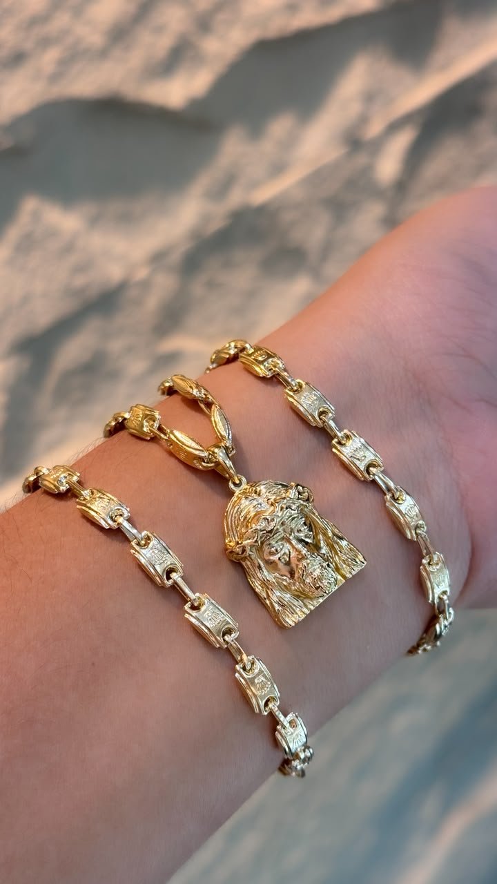 Cadenas de oro laminado 18k