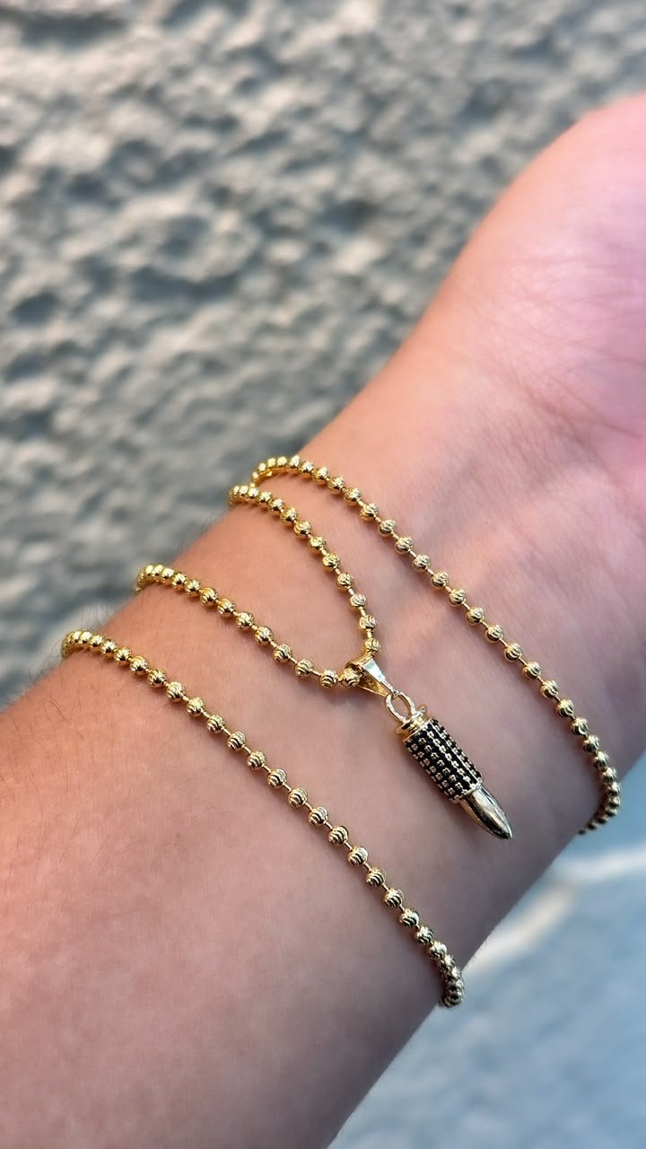 Cadenas de oro laminado 18k