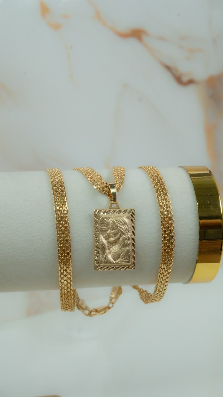 Cadenas de oro laminado 18k