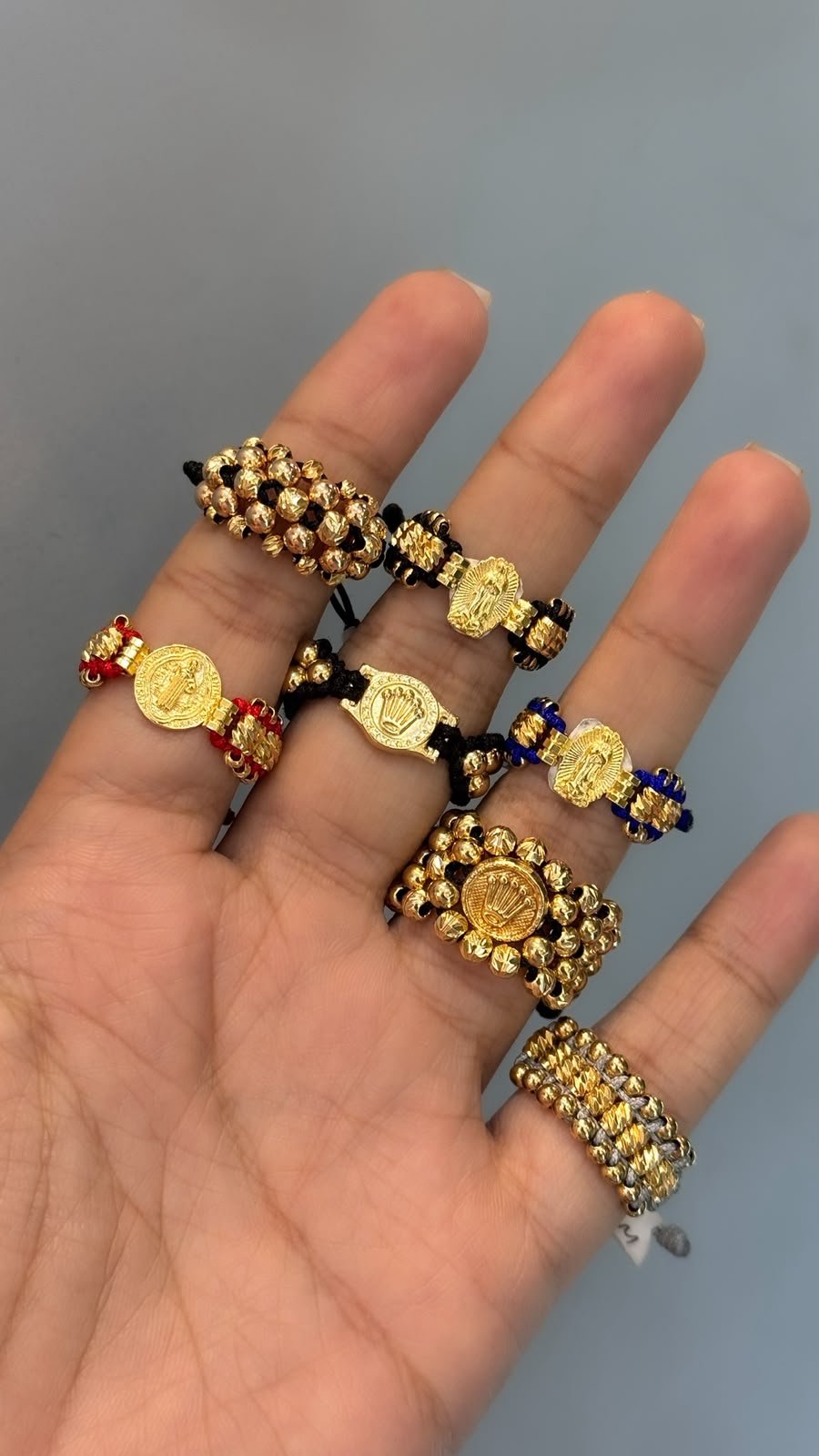 Anillos de oro laminado 18k