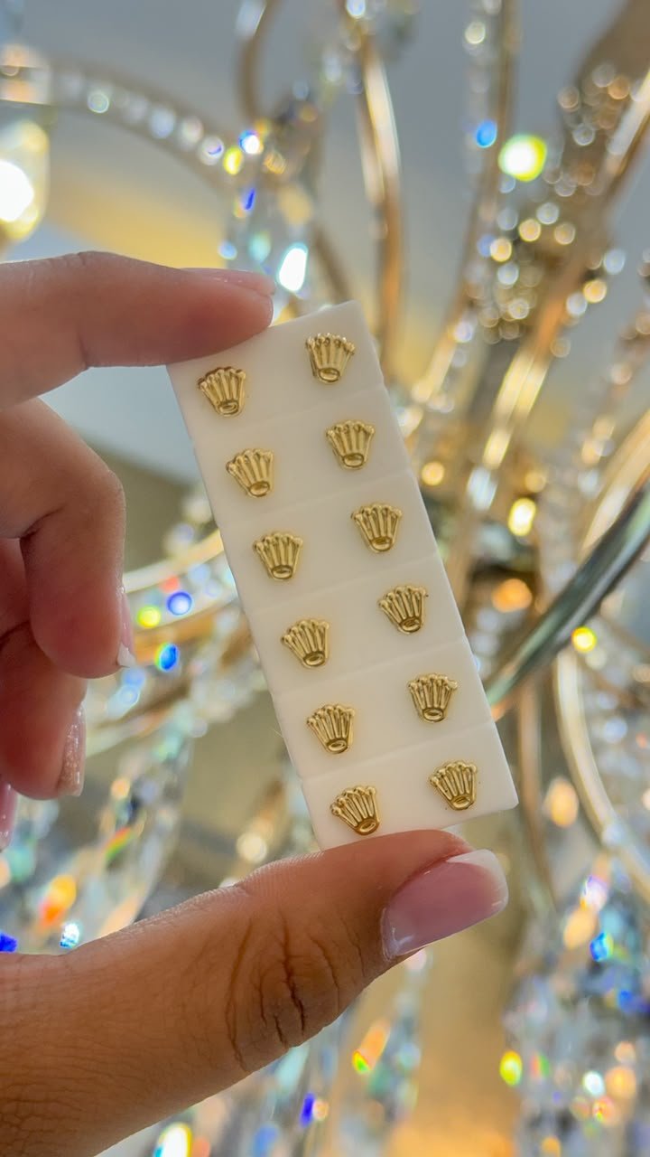Topos de oro laminado 18k