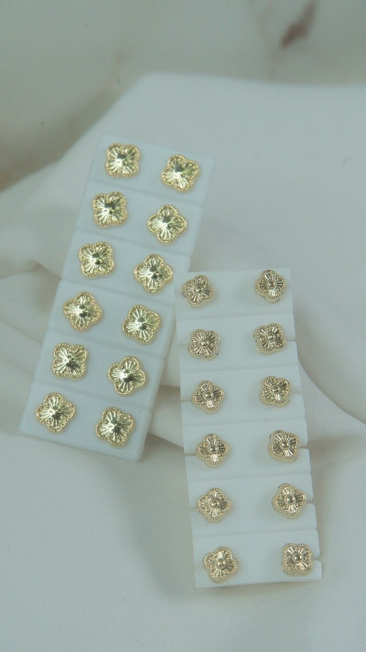 Topos de oro laminado 18k